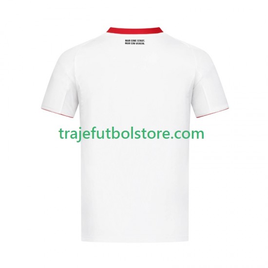 Camiseta 2ª Eintracht Frankfurt Hombre 2024-2025 Manga Corta