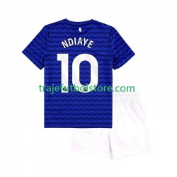 Camiseta 1ª Everton Ndiaye 10 Niño 2025-2026 Manga Corta