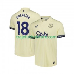 Camiseta 2ª Everton Jack Grealish 18 Hombre 2025-2026 Manga Corta
