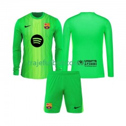 Camiseta 1ª FC Barcelona Portero Niño 2025-2026 ML