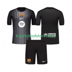 Camiseta 3ª FC Barcelona Portero Niño 2025-2026 Manga Corta