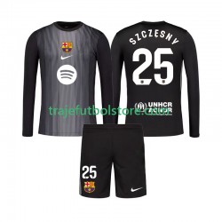 Camiseta 3ª FC Barcelona Szczesny 25 Portero Niño 2025-2026 ML