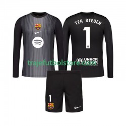 Camiseta 3ª FC Barcelona Ter Stegen 1 Portero Niño 2025-2026 ML
