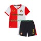 Camiseta 1ª Feyenoord Rotterdam Quinten Timber 8 Niño 2025-2026 Manga Corta