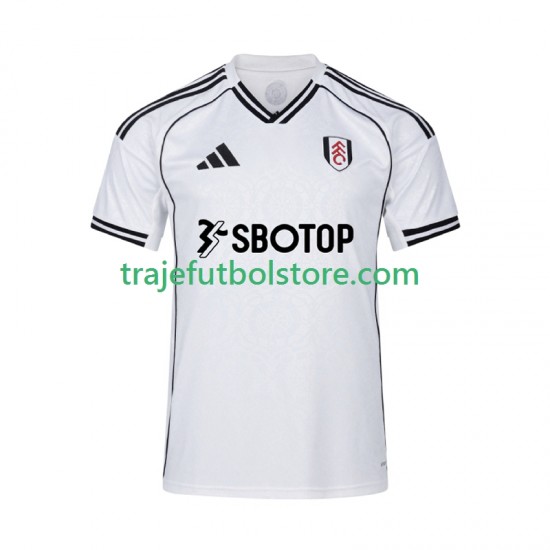 Camiseta 1ª Fulham Hombre 2025-2026 Manga Corta
