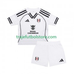 Camiseta 1ª Fulham Niño 2025-2026 Manga Corta