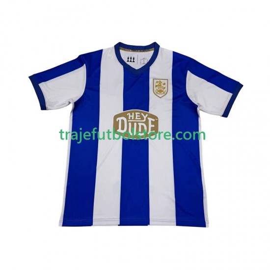 Camiseta 1ª Huddersfield Hombre 2025-2026 Manga Corta