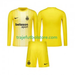 Camiseta 2ª Inter Milan Portero Niño 2025-2026 ML