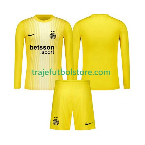 Camiseta 2ª Inter Milan Portero Niño 2025-2026 ML