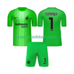 Camiseta 3ª Inter Milan Yann Sommer 1 Portero Niño 2025-2026 Manga Corta