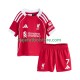 Camiseta 1ª Liverpool Florian Wirtz 7 Niño 2025-2026 Manga Corta
