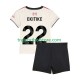 Camiseta 2ª Liverpool Hugo Ekitike 22 Niño 2025-2026 Manga Corta