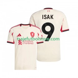 Camiseta 2ª Liverpool ISAK 9 Hombre 2025-2026 Manga Corta