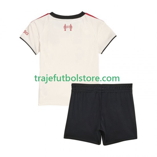 Camiseta 2ª Liverpool Niño 2025-2026 Manga Corta