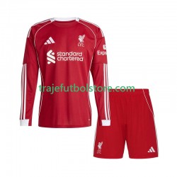 Camiseta 1ª Liverpool Niño 2025-2026 ML