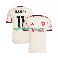 Camiseta 2ª Liverpool Mohamed Salah 11 Hombre 2025-2026 Manga Corta