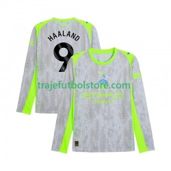 Camiseta 3ª Manchester City Erling Haaland 9 Hombre 2025-2026 ML