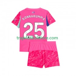 Camiseta 2ª Manchester City Gianluigi Donnarumma 25 Portero Niño 2025-2026 Manga Corta