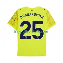 Camiseta 3ª Manchester City Gianluigi Donnarumma 25 Portero Hombre 2025-2026 Manga Corta