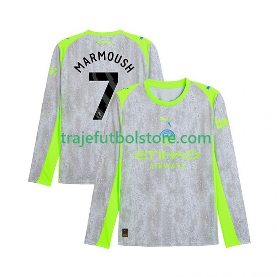 Camiseta 3ª Manchester City Omar Marmoush 7 Hombre 2025-2026 ML