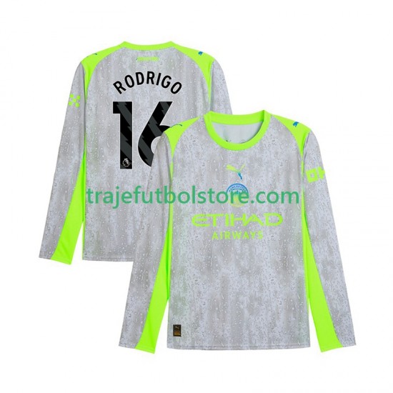 Camiseta 3ª Manchester City Rodrigo Hernandez 16 Hombre 2025-2026 ML