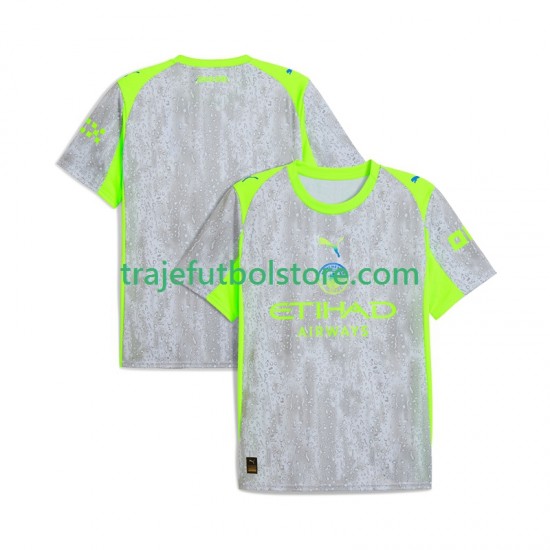 Camiseta 3ª Manchester City Hombre 2025-2026 Manga Corta