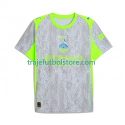 Camiseta 3ª Manchester City Hombre 2025-2026 Manga Corta