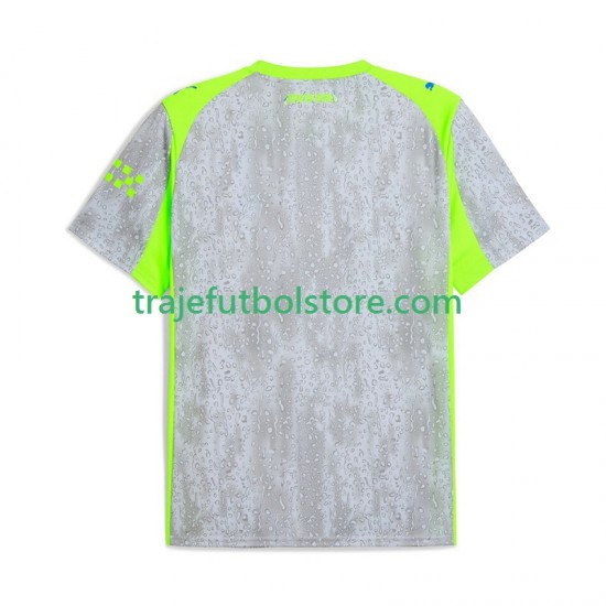 Camiseta 3ª Manchester City Hombre 2025-2026 Manga Corta