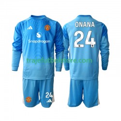 Camiseta 1ª Manchester United Andre Onana 24 Portero Niño 2025-2026 ML