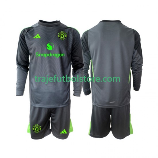 Camiseta 2ª Manchester United Portero Niño 2025-2026 ML