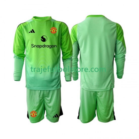 Camiseta 4ª Manchester United Portero Niño 2025-2026 ML