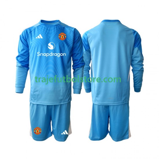 Camiseta 1ª Manchester United Portero Niño 2025-2026 ML