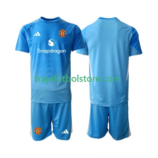 Camiseta 1ª Manchester United Portero Niño 2025-2026 Manga Corta