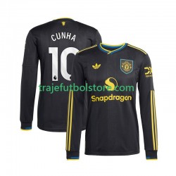 Camiseta 3ª Manchester United Matheus Cunha 10 Hombre 2025-2026 ML
