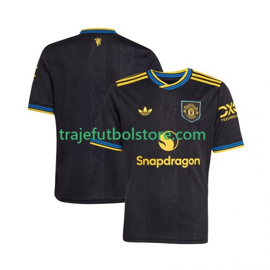 Camiseta 3ª Manchester United Hombre 2025-2026 Manga Corta