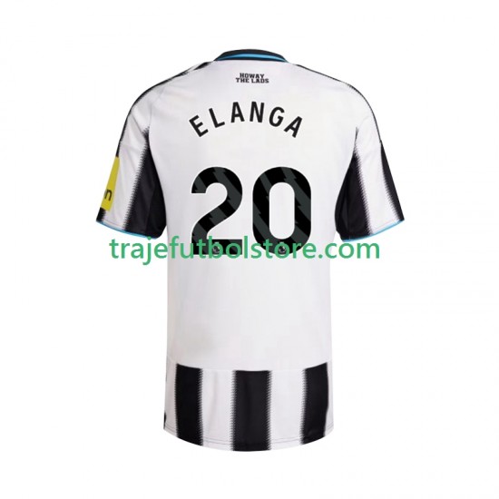 Camiseta 1ª Newcastle United Elanga 20 Hombre 2025-2026 Manga Corta