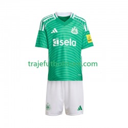 Camiseta 2ª Newcastle United Niño 2025-2026 Manga Corta