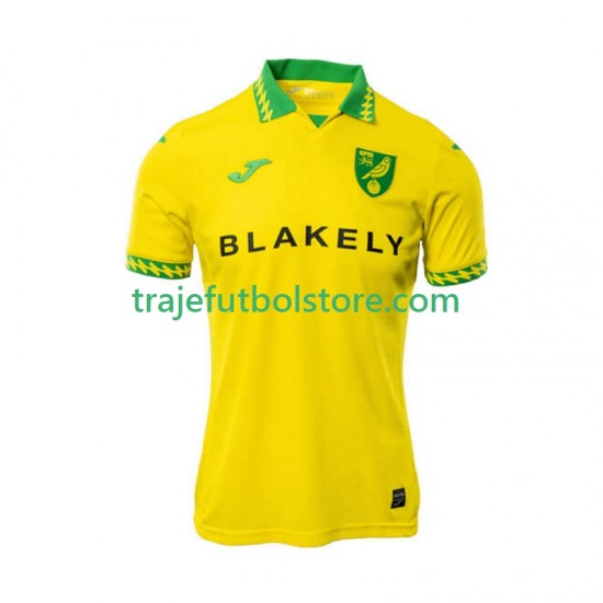Camiseta 1ª Norwich City Hombre 2025-2026 Manga Corta