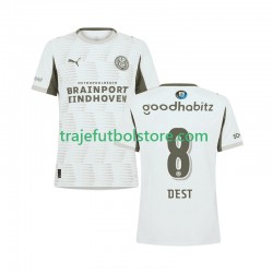 Camiseta 3ª PSV Eindhoven Sergino Dest 8 Hombre 2025-2026 Manga Corta