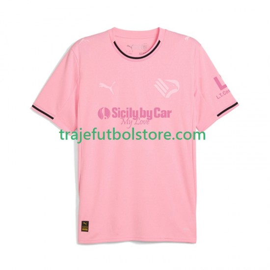 Camiseta 1ª Palermo Hombre 2024-2025 Manga Corta