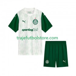 Camiseta 2ª Palmeiras Niño 2025-2026 Manga Corta