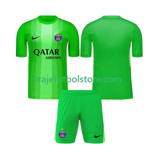 Camiseta 2ª Paris Saint-Germain Portero Niño 2025-2026 Manga Corta