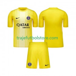 Camiseta 3ª Paris Saint-Germain Portero Niño 2025-2026 Manga Corta
