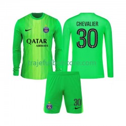 Camiseta 2ª Paris Saint-Germain Lucas Chevalier 30 Portero Niño 2025-2026 ML