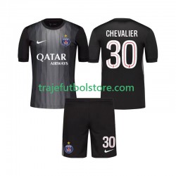 Camiseta 1ª Paris Saint-Germain Lucas Chevalier 30 Portero Niño 2025-2026 Manga Corta