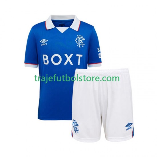 Camiseta 1ª Rangers Niño 2025-2026 Manga Corta