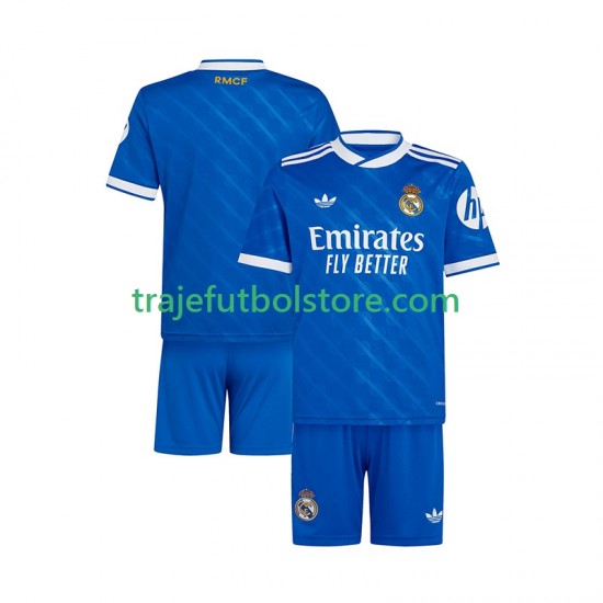 Camiseta 3ª Real Madrid Niño 2025-2026 Manga Corta