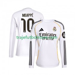 Camiseta 1ª Real Madrid Mbappé Kylian 10 Hombre 2025-2026 ML