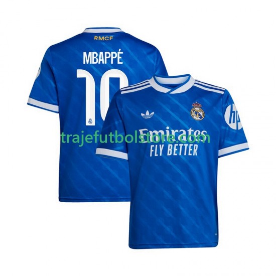 Camiseta 3ª Real Madrid Mbappé Kylian 10 Hombre 2025-2026 Manga Corta