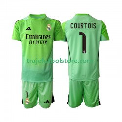 Camiseta 2ª Real Madrid Thibaut Courtois 1 Niño 2025-2026 Manga Corta